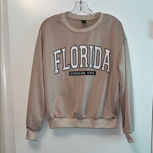 SHEIN Florida Sunshine State Sweatshirt
